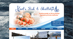 Desktop Screenshot of karlsfiskogskalldyr.no