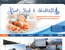 Tablet Screenshot of karlsfiskogskalldyr.no